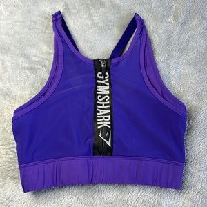 Gymshark Elevate Sports Bra Indigo Size Medium